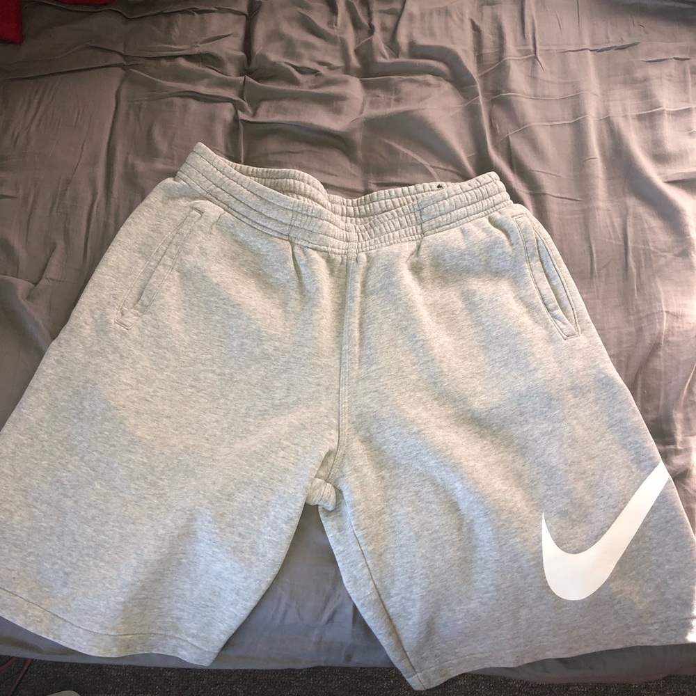 Grey Nike Sweatshorts